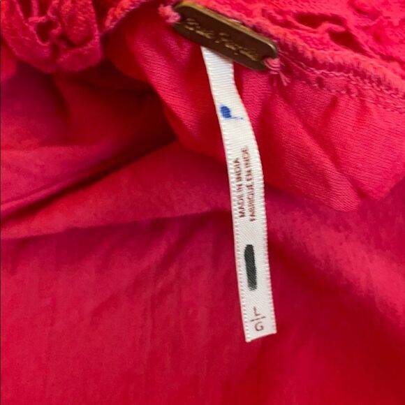 NWOT Free People  one shoulder dress size L - Picture 8 of 8